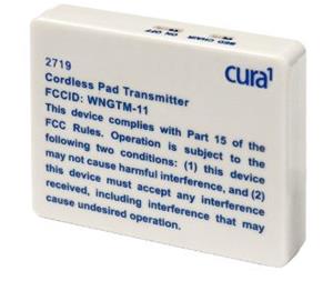 Cura1 Cordless Pad Transmitter
