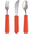 Bendable Cutlery Set Red Handles