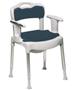 Etac Swift Commode Complete with detachable padded seat and back