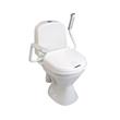 Etac HiLoo Toilet Seat Raiser Fixed Height Angled with Arm Supports