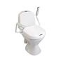 Etac HiLoo Toilet Seat Raiser Fixed Height Angled with Arm Supports