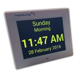 MemRabel 2 - Audio Visual Orientation/Calendar Alarm Clock
